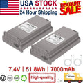 2 Pack FOR TACTACAM Reveal Lipo Lithium Battery Pack for Reveal X Gen 3.0, 2.0