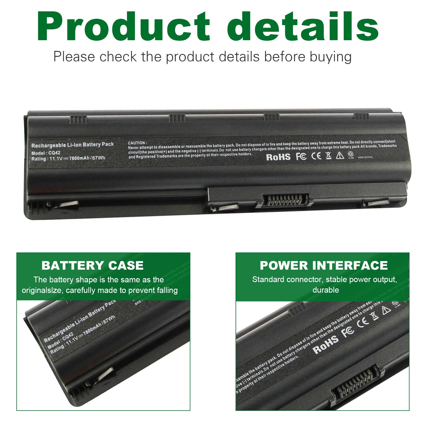 9Cell Battery for HP Pavilion 593553-001 MU06 MU09 G4 G6 G7 G62 CQ32 CQ42 CQ56