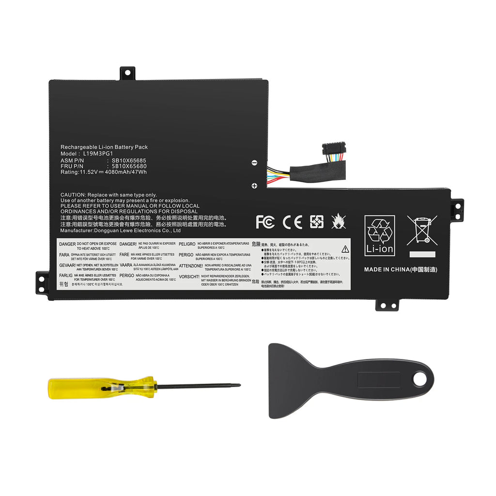 L19M3PG1 L19C3PG1 Battery For Lenovo 100e 300e Chromebook 2nd Gen AST 82CE 47Wh