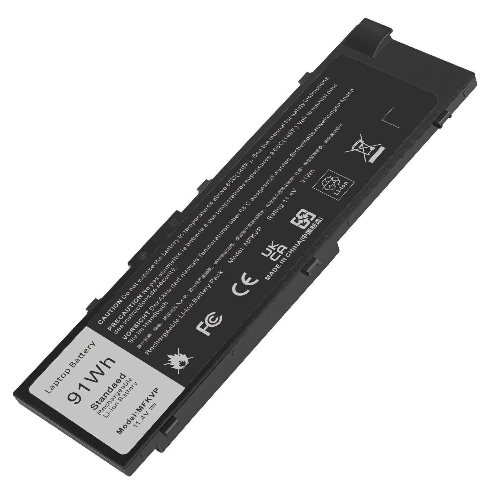 ?MFKVP Laptop Battery for Dell Precision 15 7510 7520 M7510 17 7710 7720 91Wh US