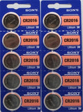 10 x SONY/MURATA CR2016 Lithium Battery 3V Exp 2030 Pack 10 pcs Coin Cell
