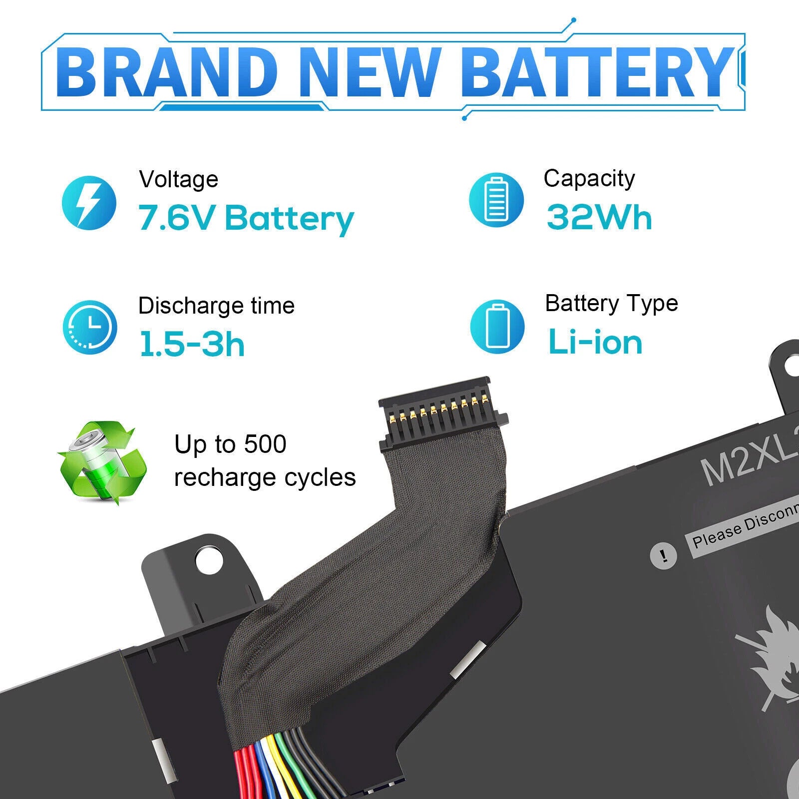 0JV6J Battery for Dell Inspiron 11 3162 3168 3169 3180 3185 3179 8NWF3 PGYK5