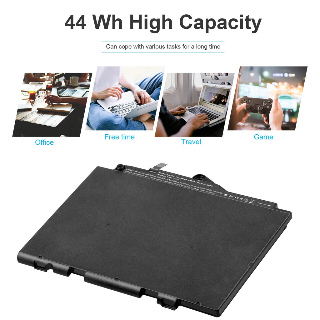 SN03XL BATTERY FOR HP EliteBook 820 G3 725 G3 800514-001 HSTNN-DB6V ST03XL US