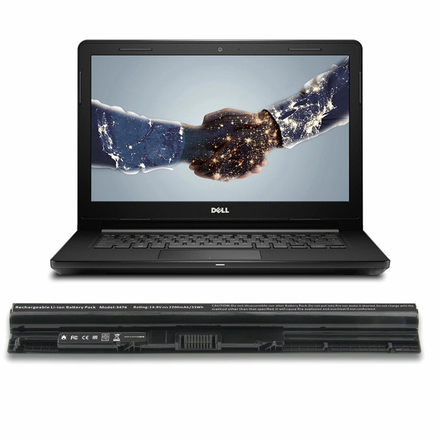 Battery FOR DELL Inspiron M5Y1K 3451 3551 3567 5558 5758 14 15 3000 5000 Series