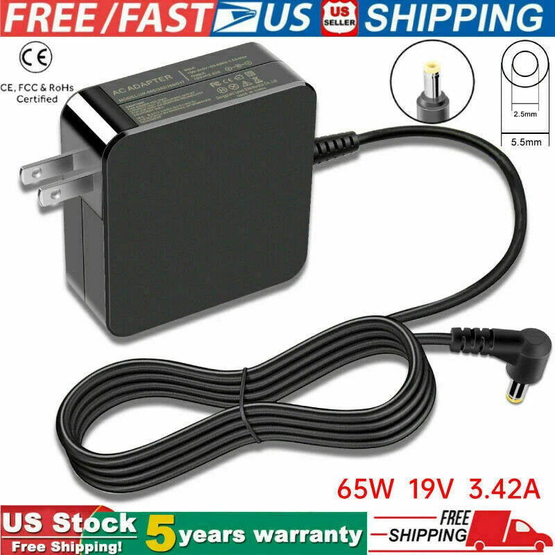 For Asus X45A X550 X550ZA X551M X550L X551 X555L F555L Power Charger AC Adapter