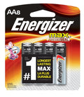 8 Energizer AA Max Alkaline Batteries 2027