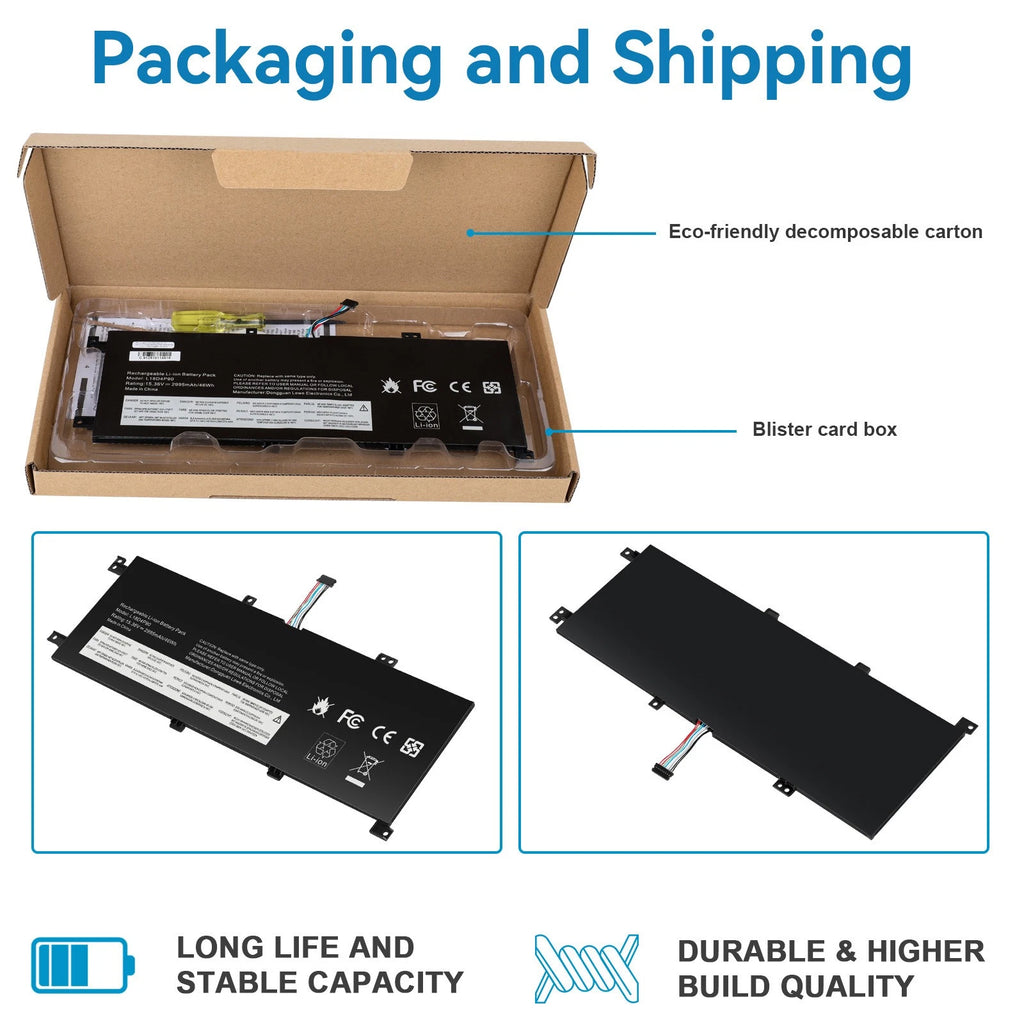 L18C4P90 L18D4P90 L18M4P90 Laptop Battery For Lenovo ThinkPad L13 Yoga Series