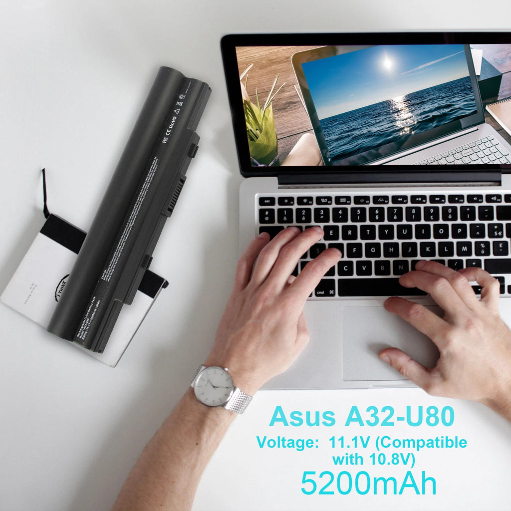 A32-U80 Battery for Asus U20 U20A U30 U50 U50A U80 U80A U80V U81 07G016971875