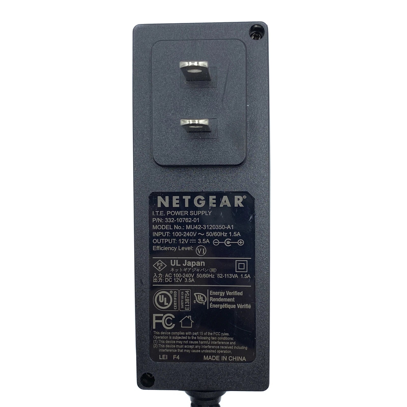 NEW Genuine Netgear AC Adapter for Orbi NBR750 RBR50 RBR850 RBS50 RBS850 SRR60