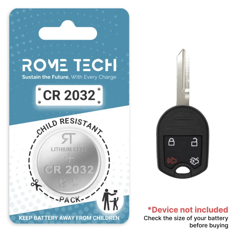 Key Fob Battery Replacement for Ford Escape 2020 2019 2018 2017 2016 2015 - 2001