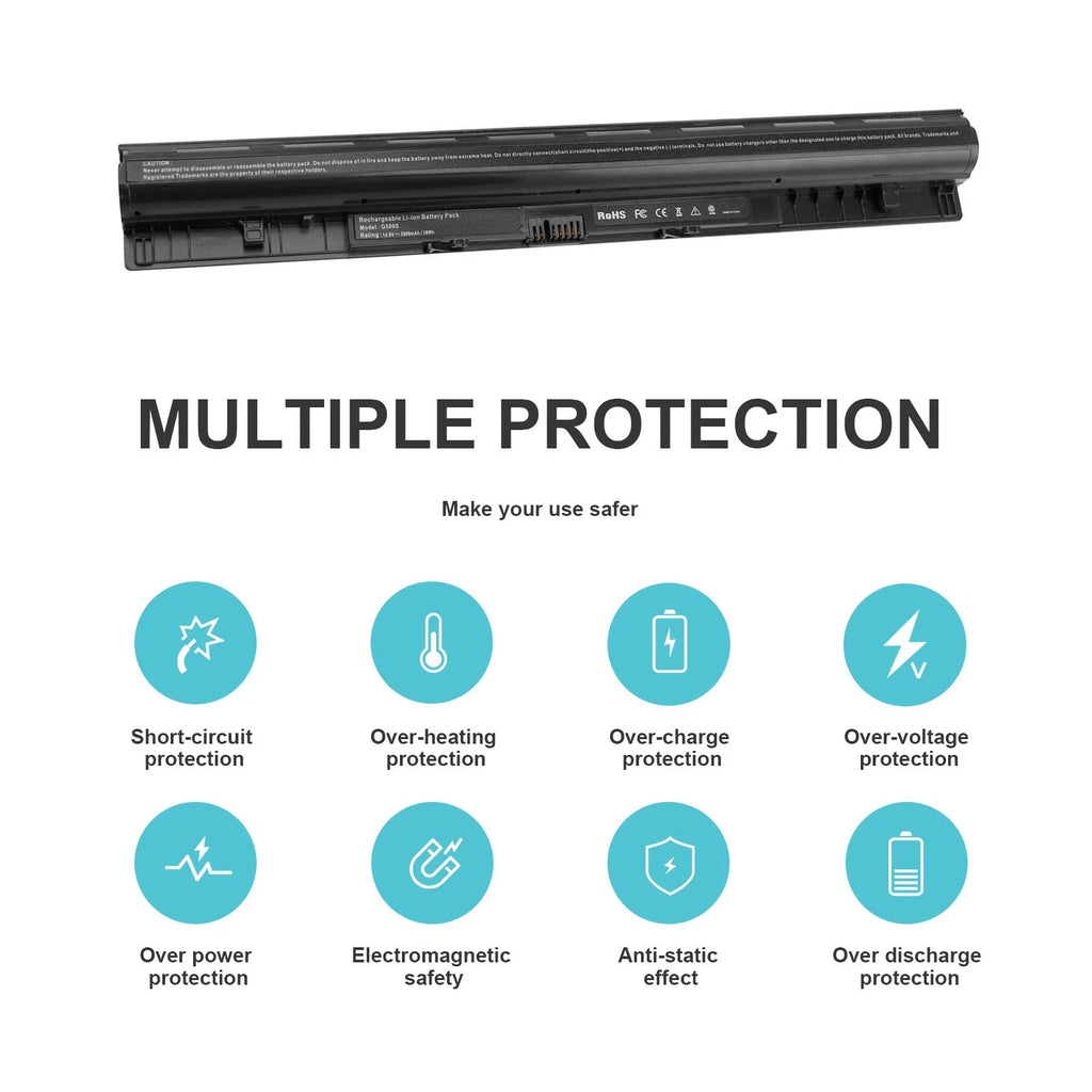 Notebook L12L4E01 L12M4A02 L12M4E01 Battery for Lenovo IdeaPad Z710 G500S G400S