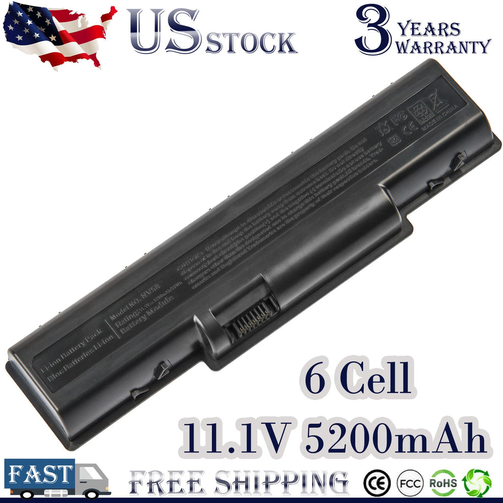 Laptop Battery For E-Machines eMachines G620 G627 G725 E525 E725 AS09A41 AS09A61