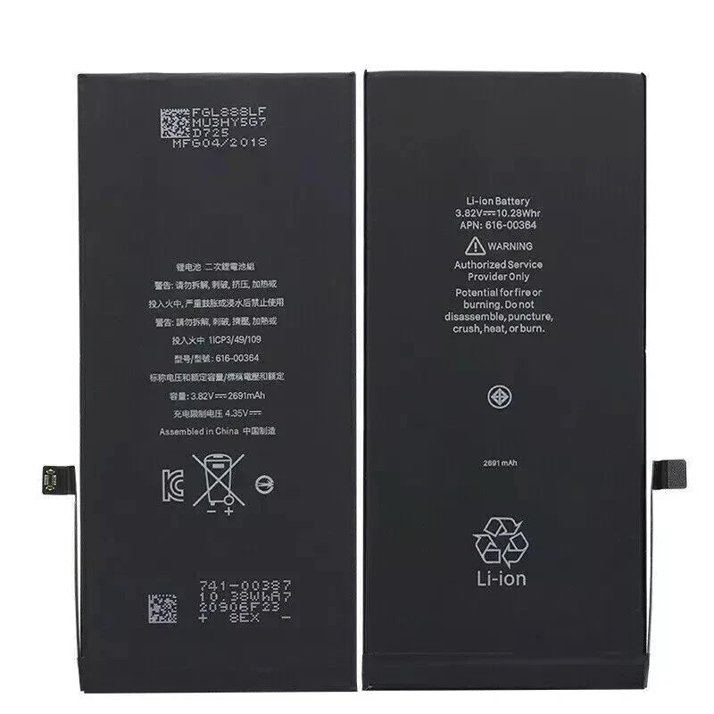 AAA Replacement Battery For iphone 6 6S 8 Plus X XR XS 11 12 13 Mini Pro Max LOT
