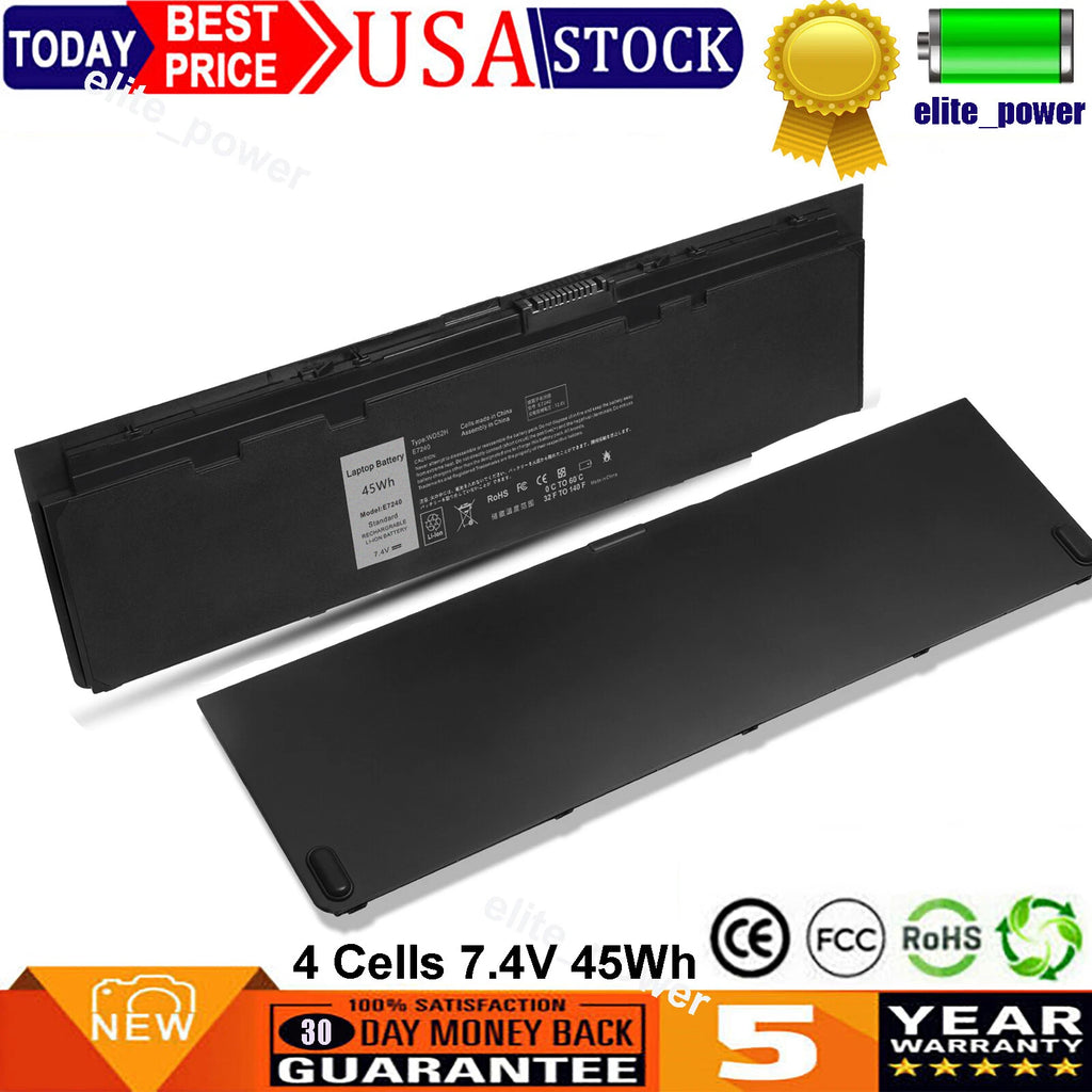 WD52H Battery for Dell Latitude E7240 E7250 Ultrabook GVD76 KWFFN VFV59 Laptop