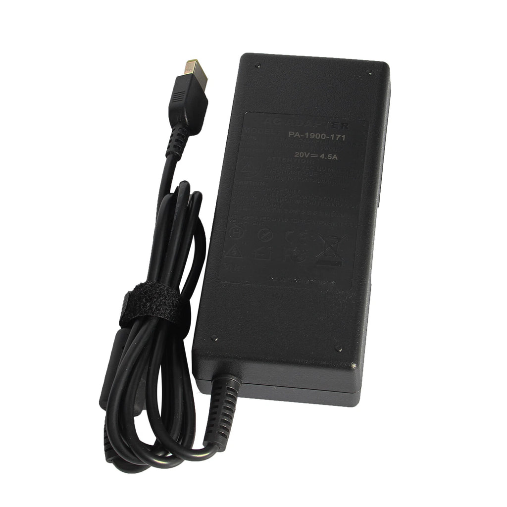 90W 20V 4.5A For Lenovo Laptop Charger AC Adapter Power Supply Square Tip