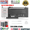 ?LOT 1/20 Battery 6MT4T For Dell Latitude E5470 E5570 15.6 inch 79VRK 7V69Y 62Wh