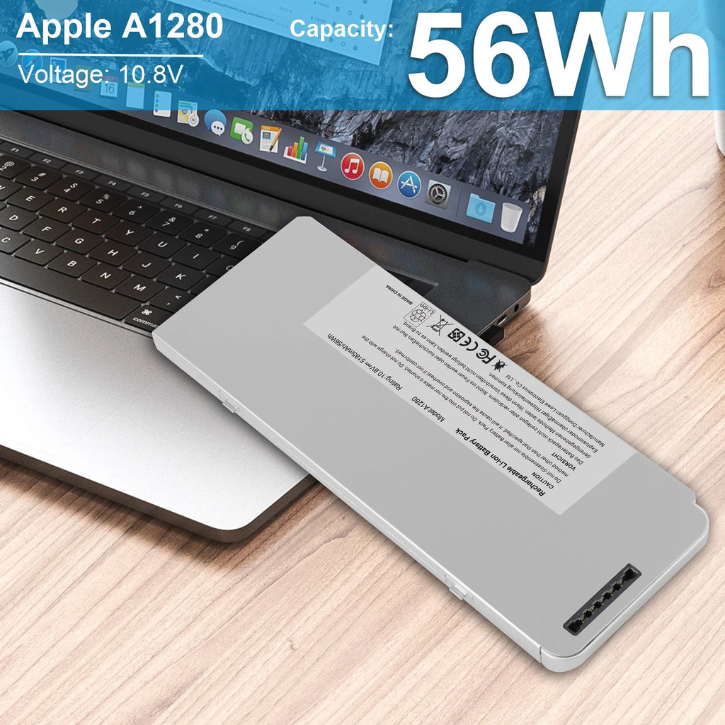 A1280 Battery for Apple MacBook 13" A1278 Late 2008 MB466LL/A MB467LL/A Notebook