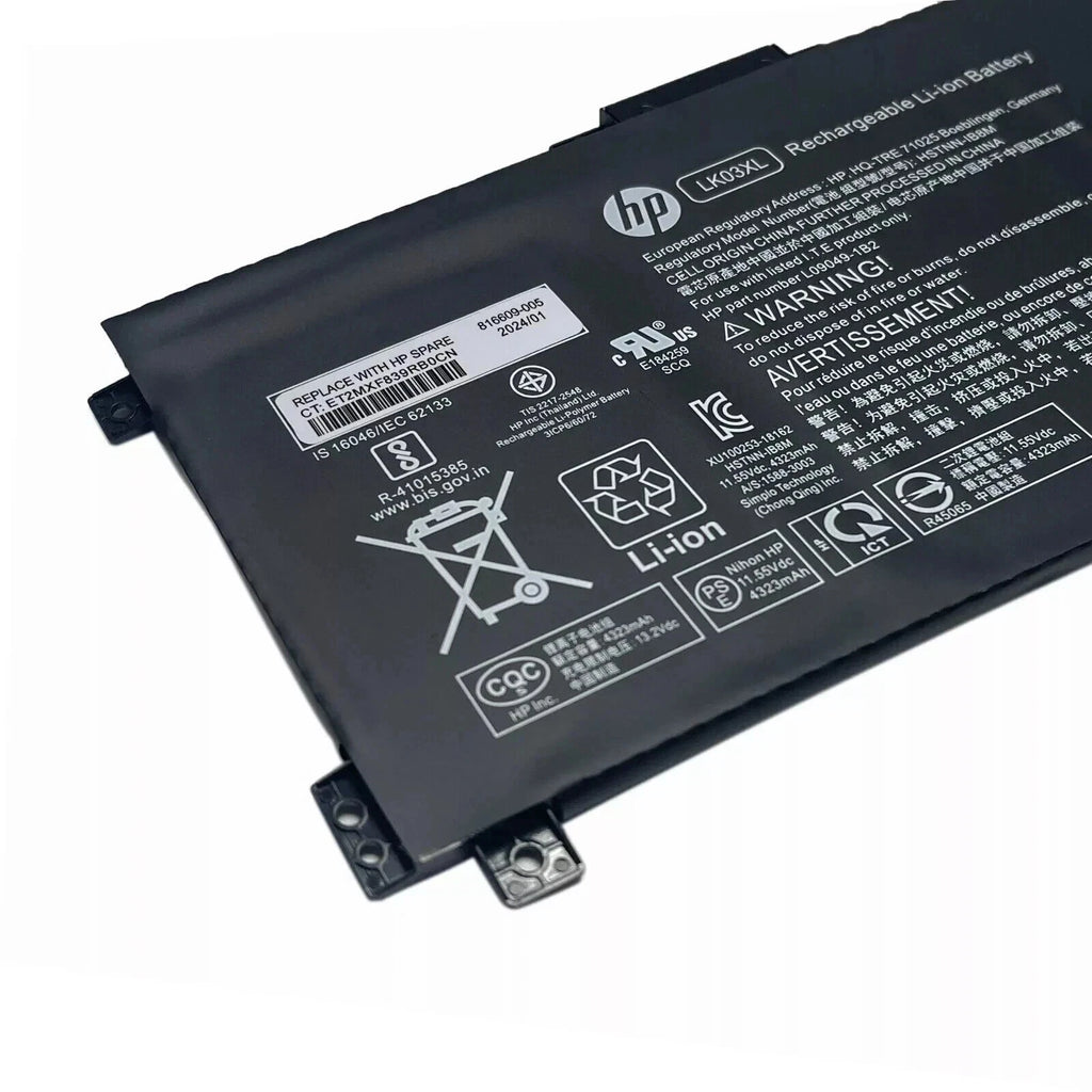 Genuine LK03XL Battery For HP ENVY X360 15-BP 15M-BQ 17M-CE 17-BW L09281-855