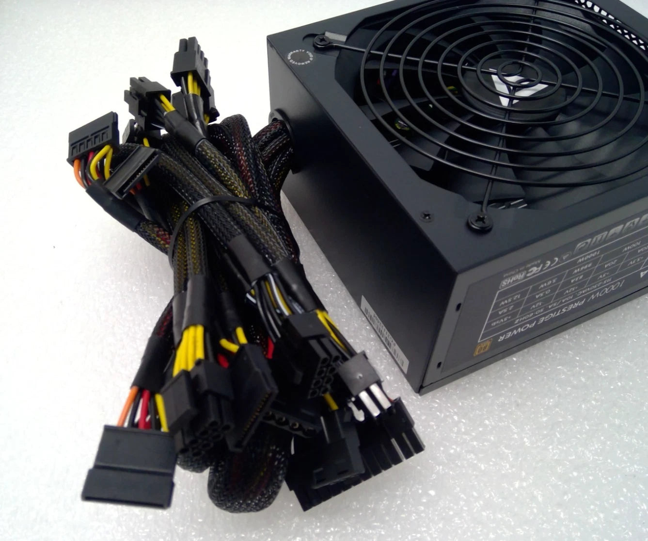 OPEN BOX APEVIA 1000W ATX-PR1000W Prestige Series 80+ GOLD Power Supply