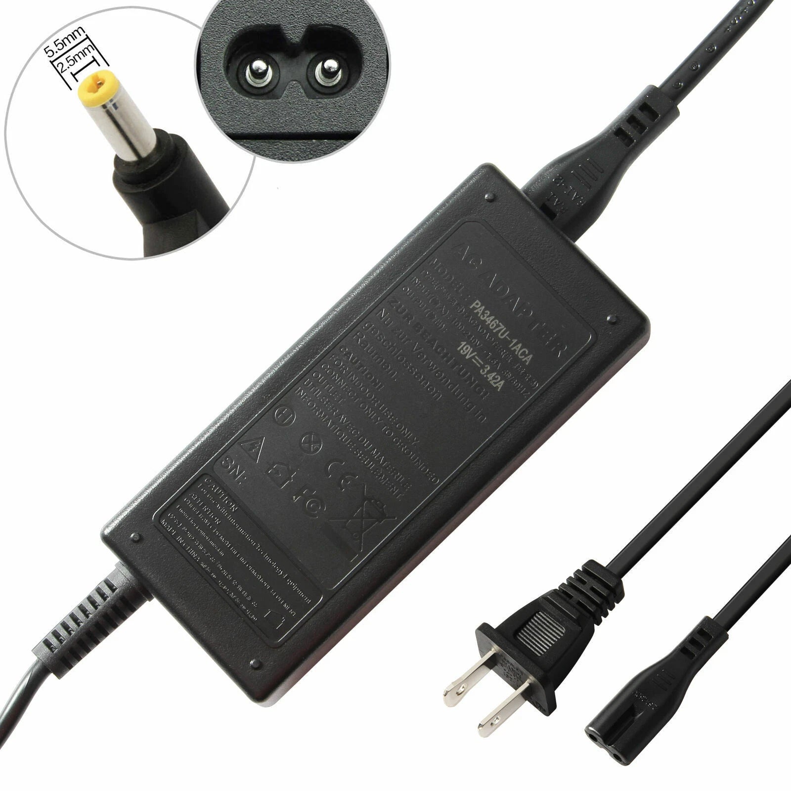 90W AC Adapter Charger For Fujitsu Lifebook A3210 A6120 A6210 A3110 A3130 T1010