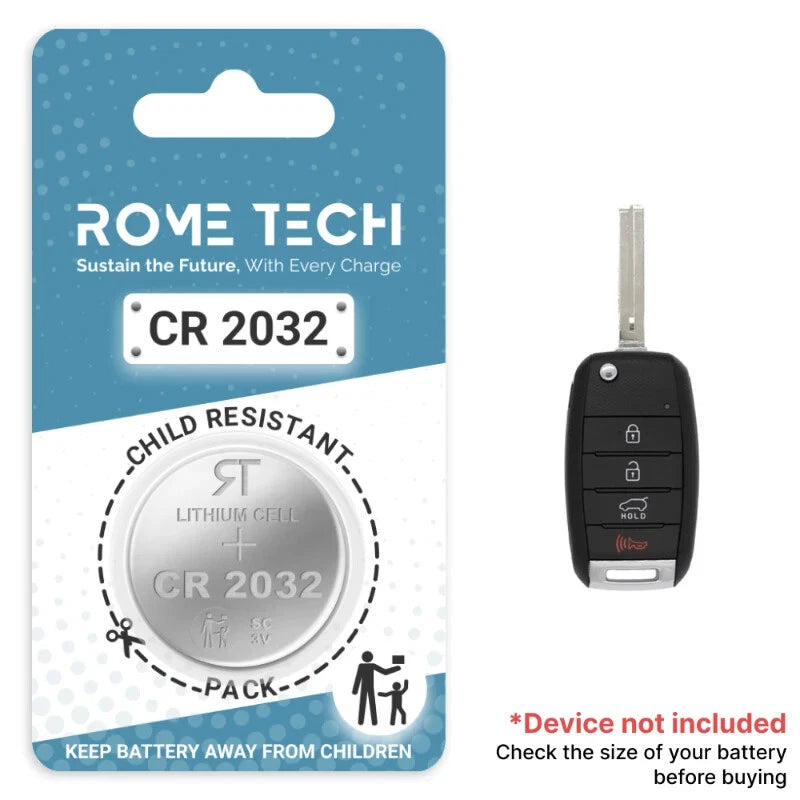 Key Fob Battery Replacement for Kia Sedona 2021 2020 2019 2018 2017 2016 2015