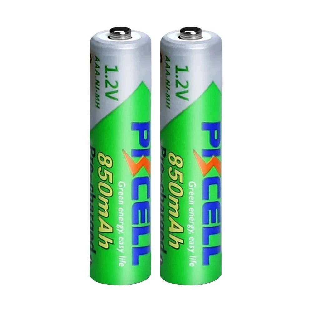 PKCELL AAA NIMH 850mAh 1.2V Rechargeable Batteries, 4 PCS