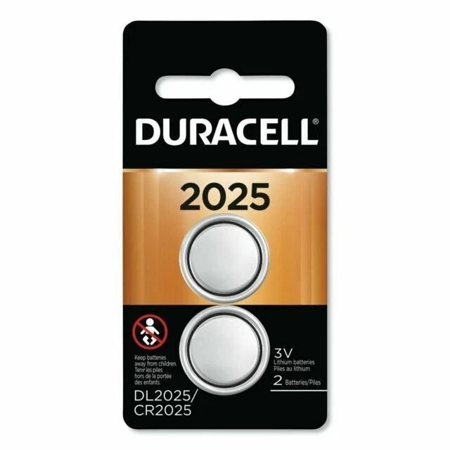 Duracell CR2025 ECR2025 CR 2025 DL2025 3 Volt Battery x 6