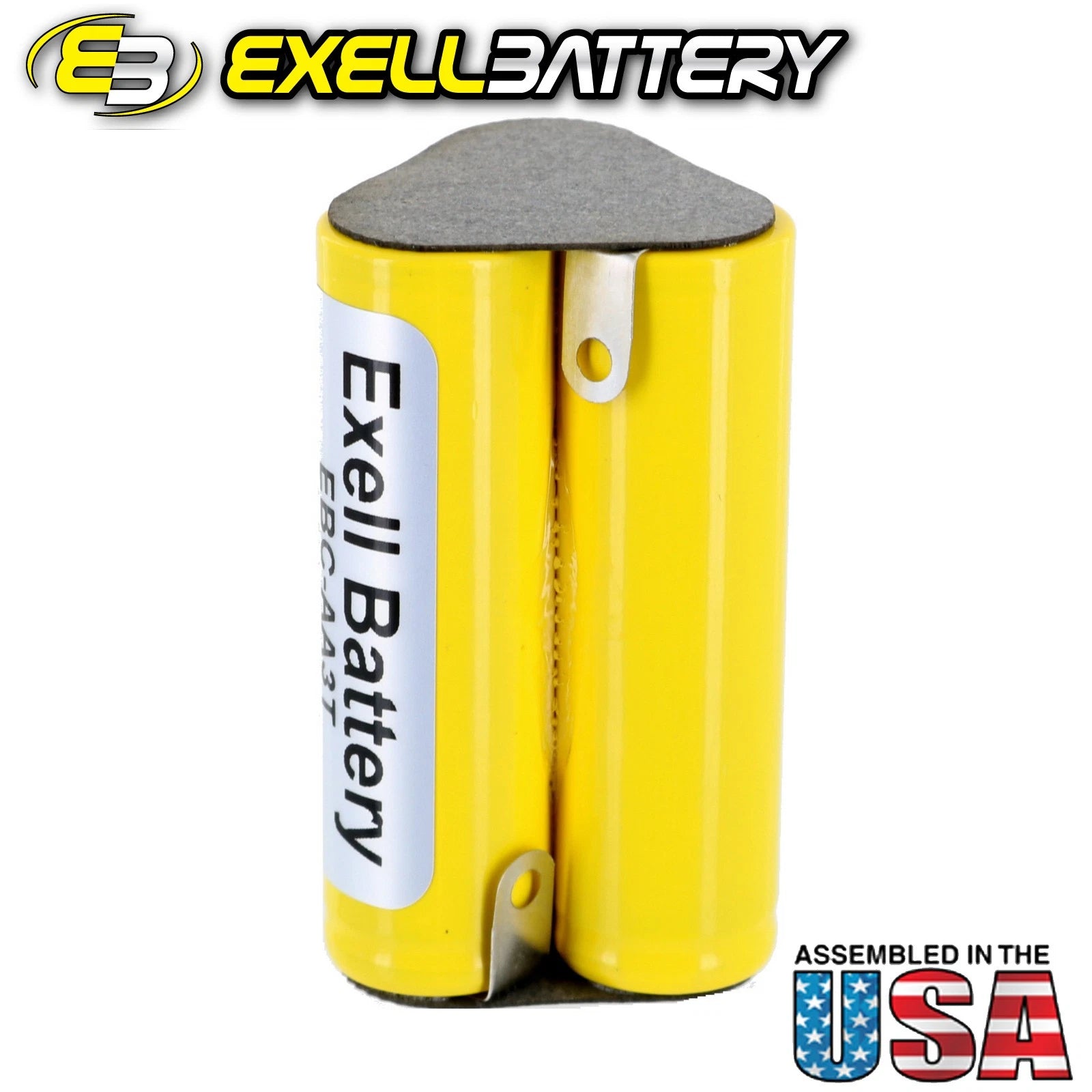 Exell 3.6V 1000mAH (3xAA, 3.6Wh, Triangle) NiCDBattery Pack
