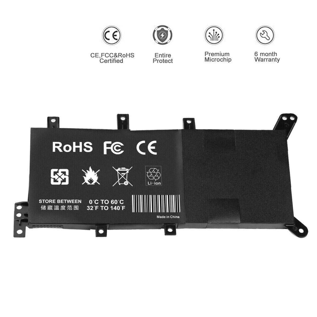 ?C21N1347 Battery For ASUS X555 X555LA X555LD A555L F554 F554L F555 F555L F555U