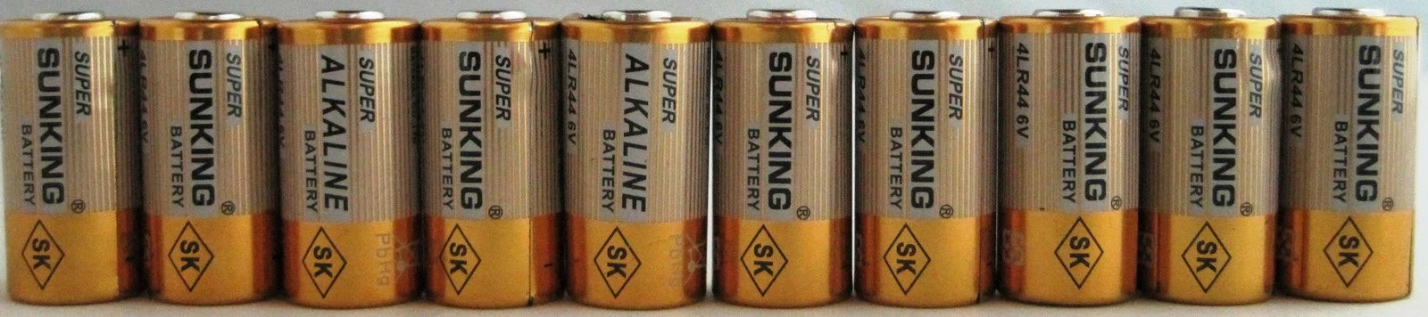 10 BULK SUNKING 4LR44 L1325 PX28A 476A A544 28A Batteries