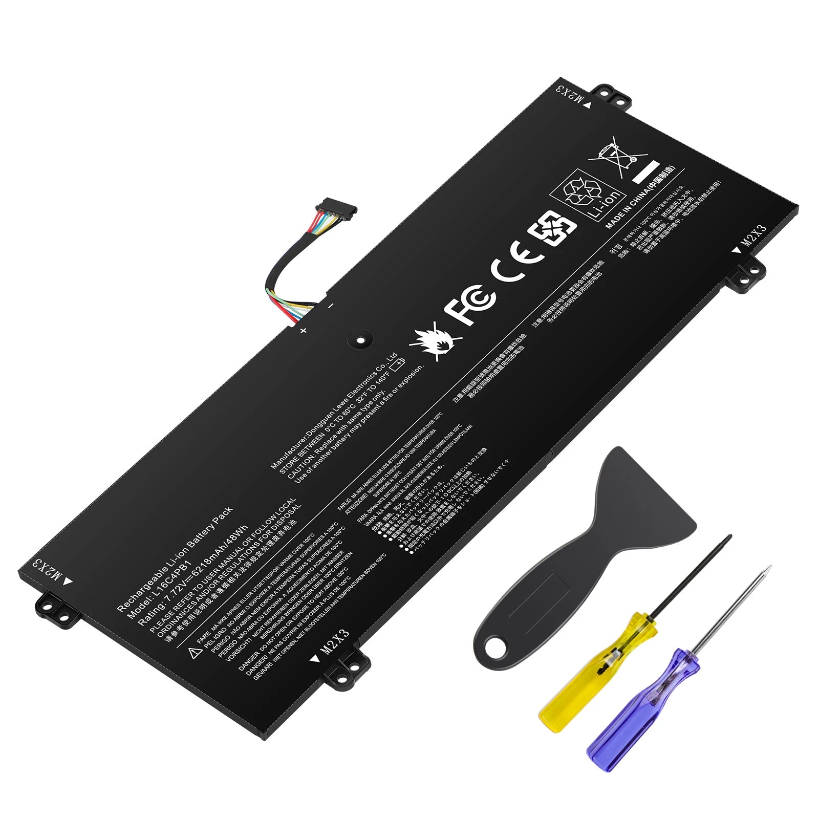 battery for Lenovo Yoga 720-13IKB 730-13IKB 730-13IWL L16C4PB1 L16M4PB1
