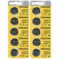 10 x New Original Toshiba CR2016 CR 2016 3V LITHIUM BATTERY BR2016 DL2016