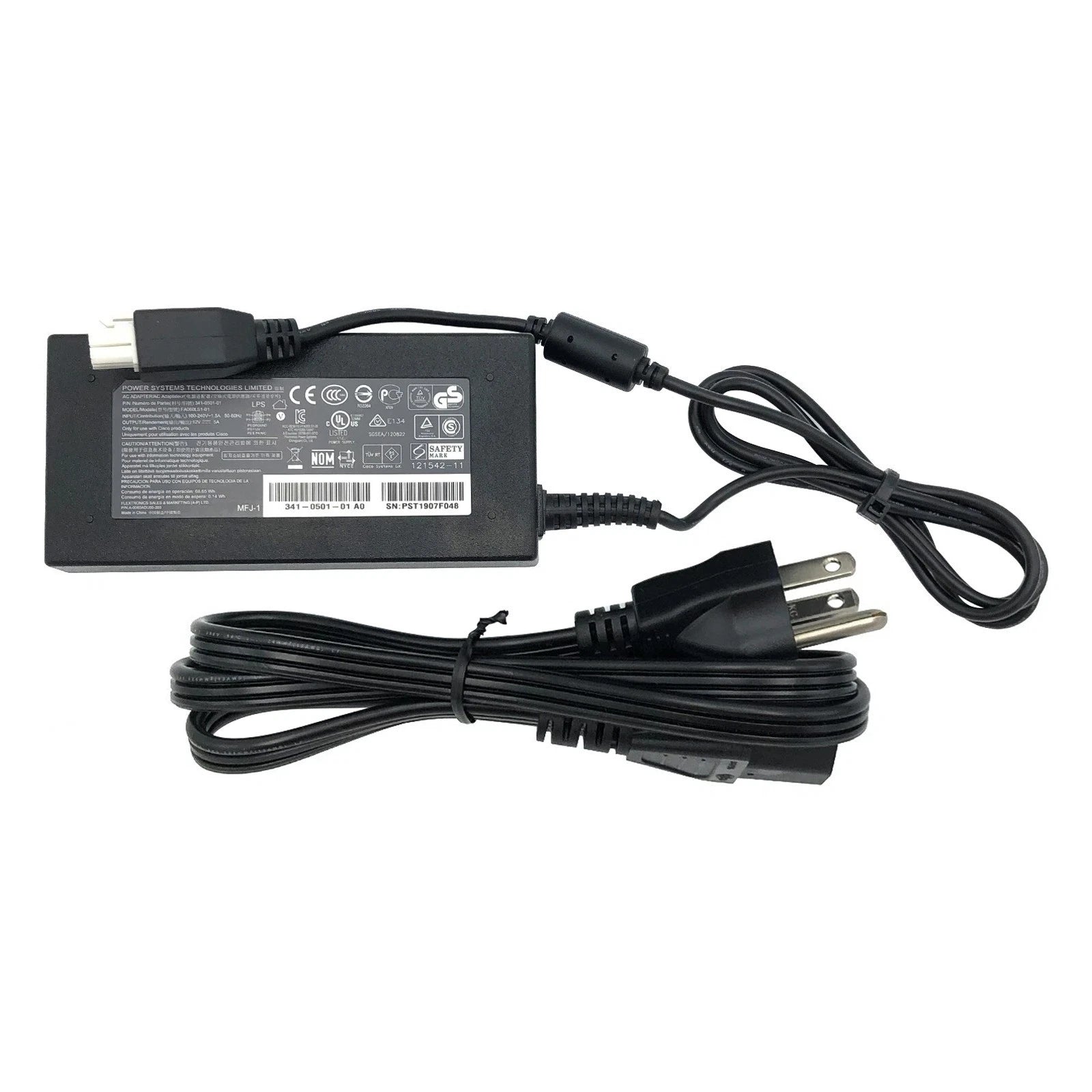 NEW Genuine Flextronics AC Adapter FA060LS1-01 Power Supply 341-0501-01 4-Pin