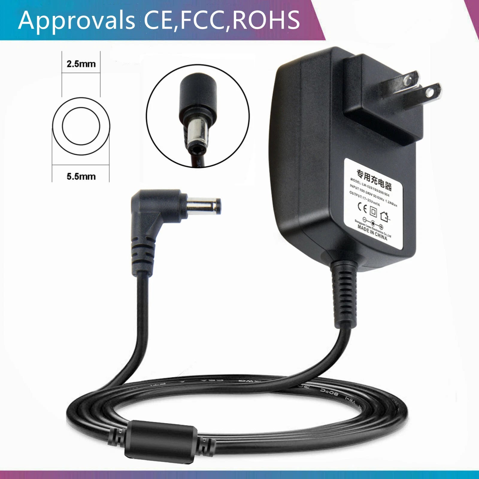 17V AC Adapter Charger For Bose SoundLink 1 2 3 Mobile Speaker 404600 306386-101