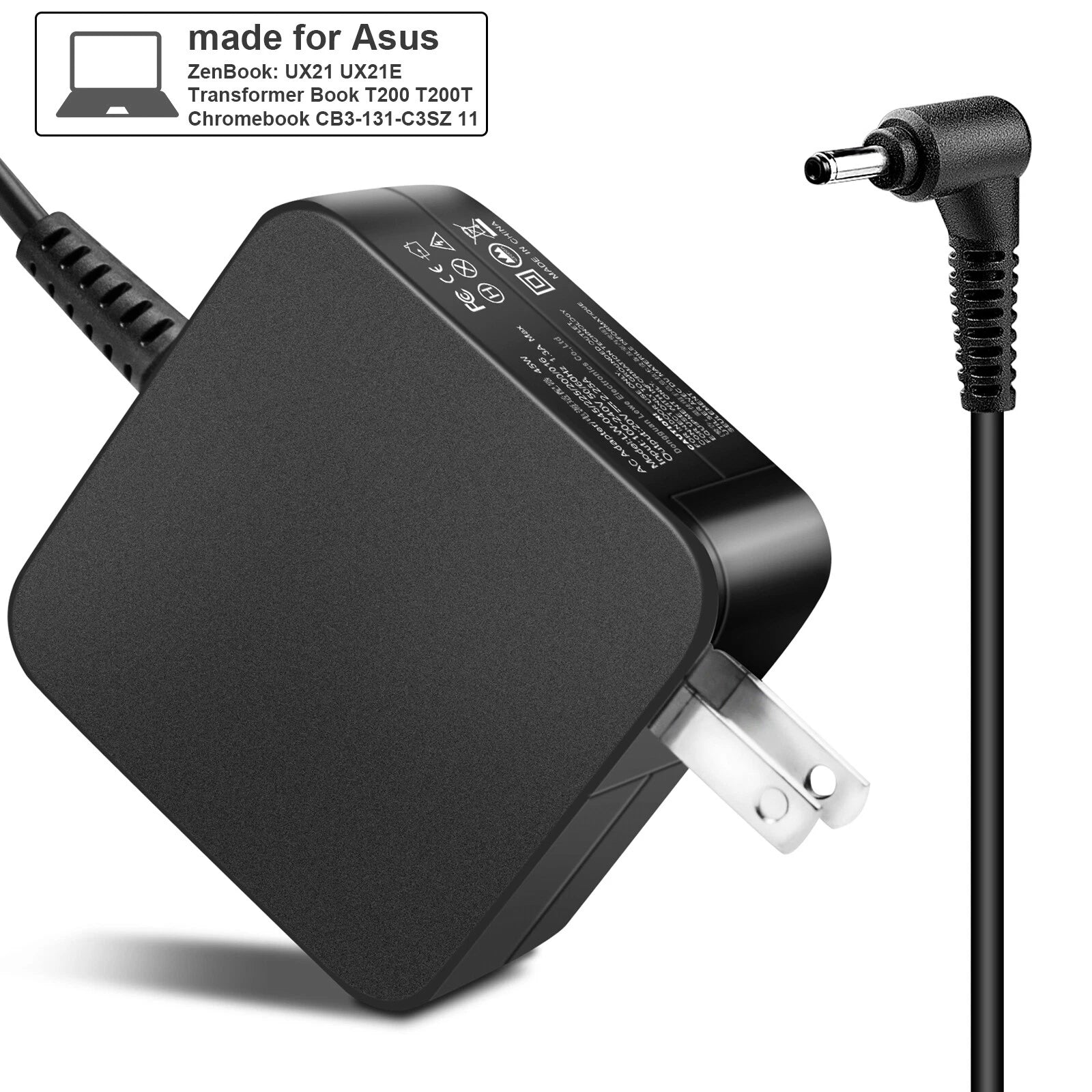 AC Adapter Charger For Acer Chromebook N15Q8 N15Q9 11 14 15 R11 CB3-431 CB3-532