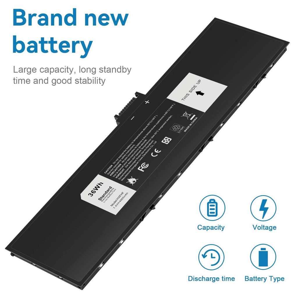 36Wh HXFHF Battery For DELL Venue 11 Pro 7130 7139 VT26R VJF0X XNY66 0VJF0X