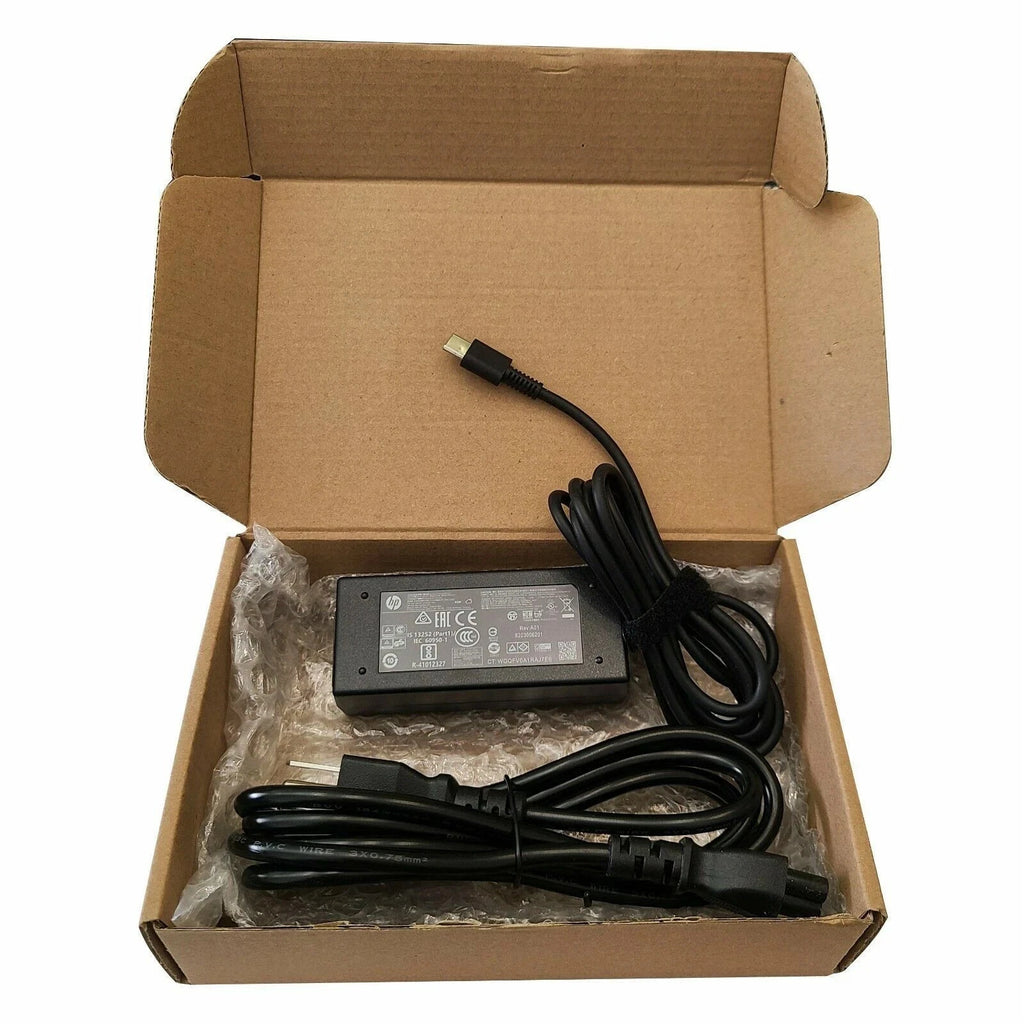Genuine OEM HP USB-C 15V 3A 45W Genuine Original AC Power Adapter Charger NEW