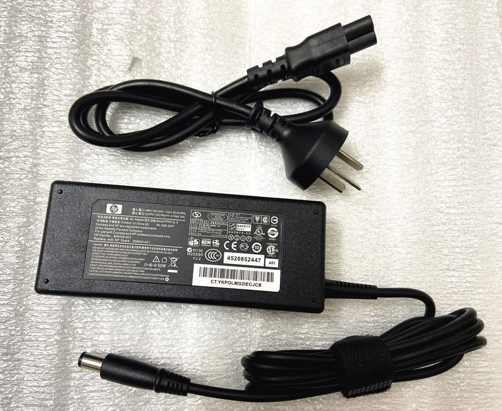 Genuine 90W Adapter Charger Pavilion DV7 Elitebook 8730w ProBook 6360b 2000 G72