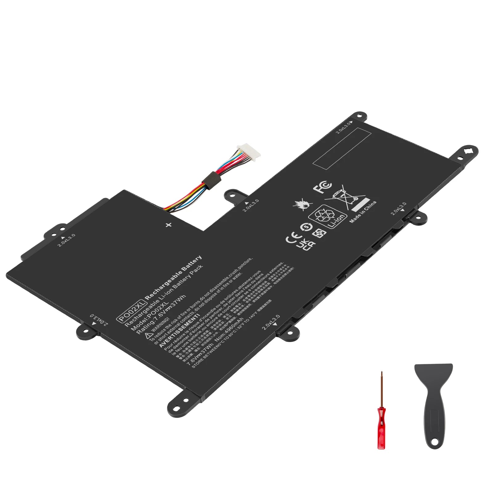 PO02XL Battery for HP Stream 11-R 11-R010NR 11-R015WN 11-R015WN 11-Y 11-Y010WM
