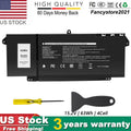 7FMXV Battery For Dell Latitude 5320 7320 7420 7520 9JM71 0TN2GY TN2GY 63Wh