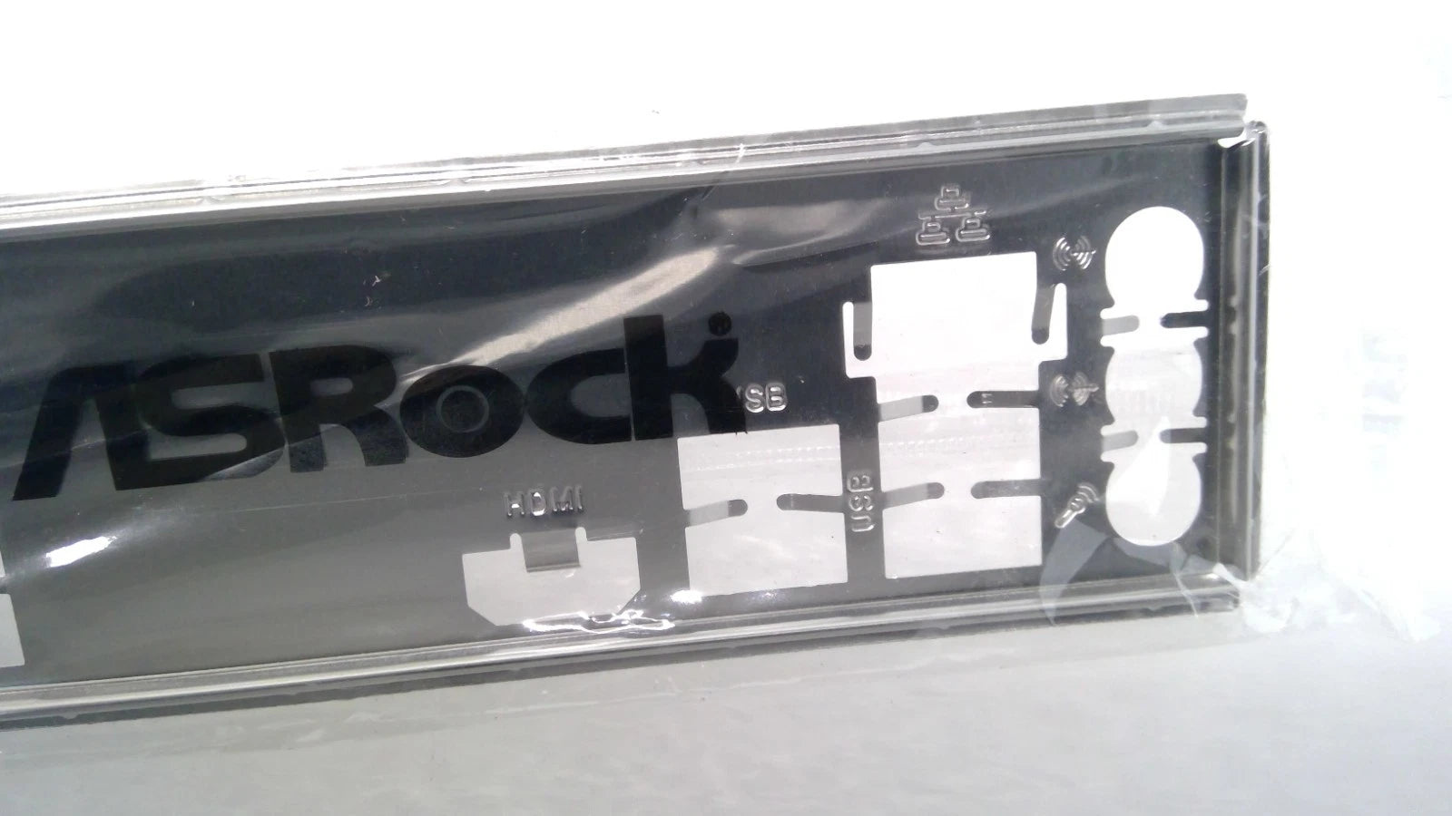 LOT OF 5 NEW ASRock Motherboard I/O Shield Backplate 13G020532000AK HDMI USB
