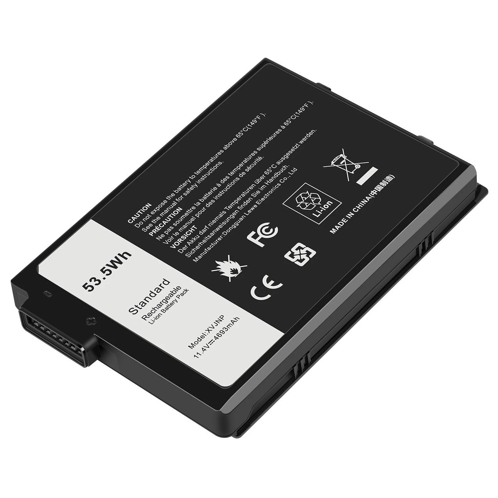 XVJNP Battery For Dell Latitude 5430 7330 Rugged Extreme P148G P149G 6JRCP 53.5W