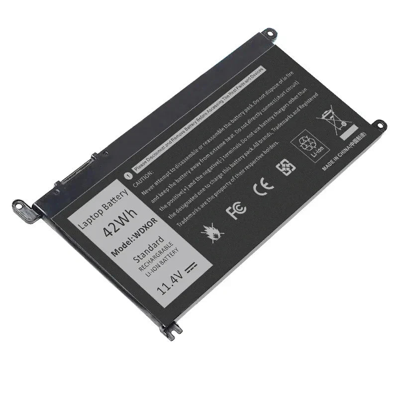 Laptop Battery 42WH Li-ion WDXOR for Dell Inspiron / Latitude Series 11.4V
