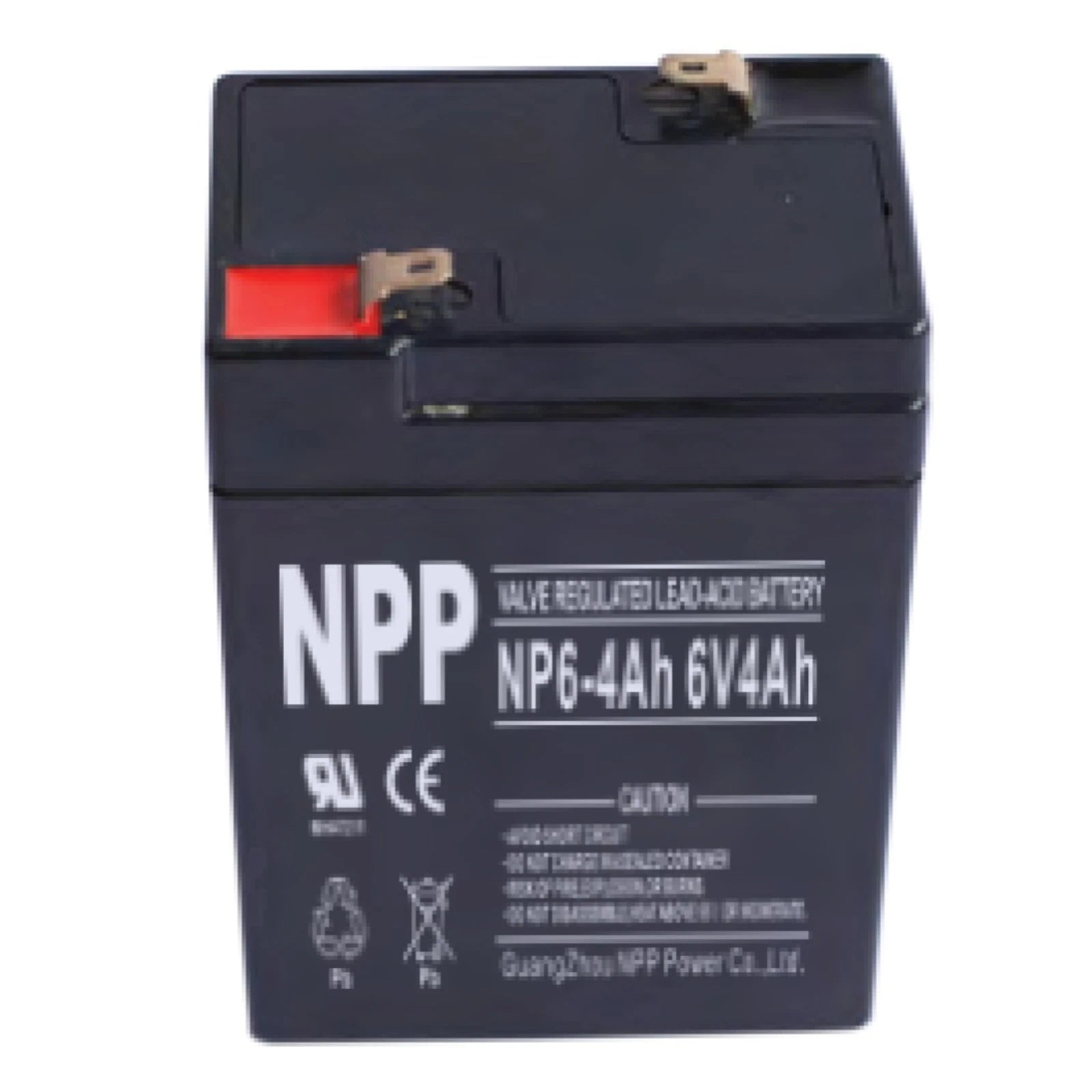 NPP NP6-4Ah 6V 4Ah AGM VRLA General Series Battery