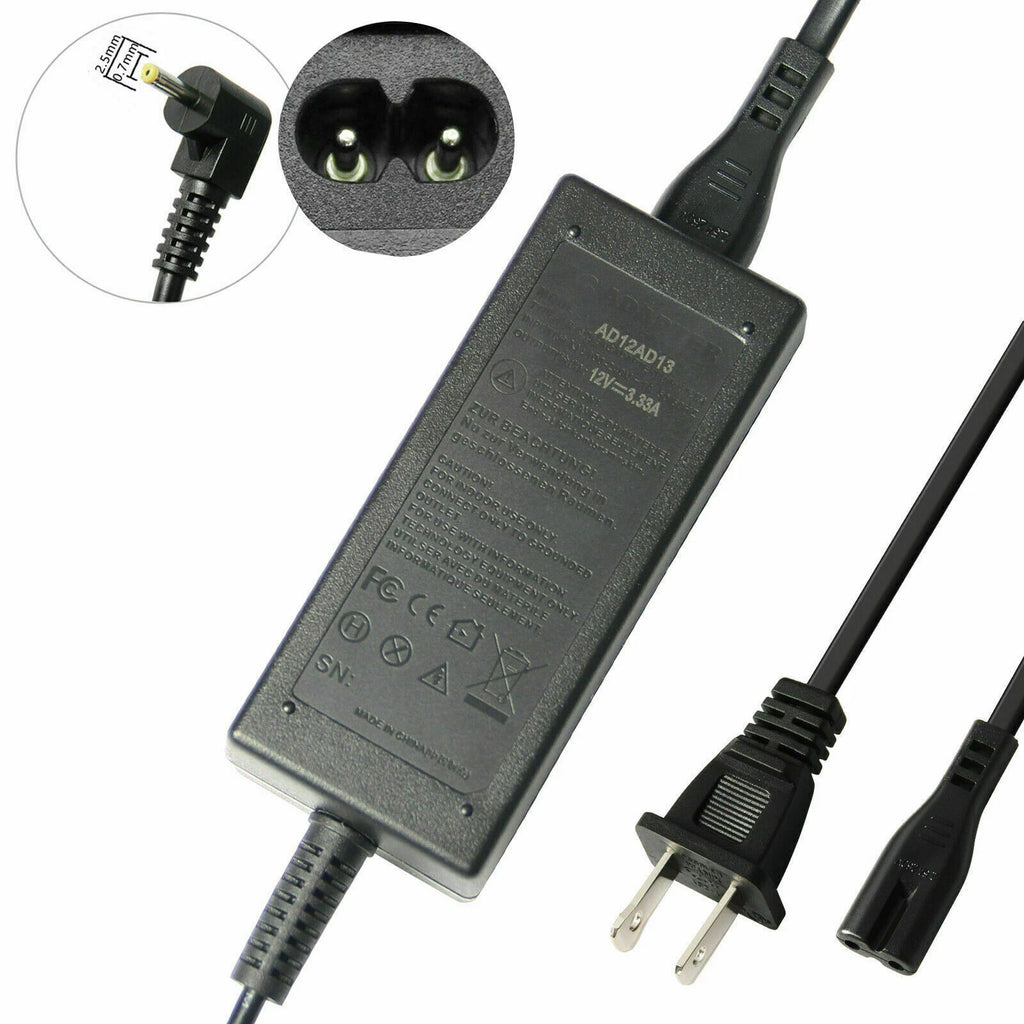 Charger For Samsung Chromebook 11.6 Inch 2 3 XE500C13 XE303C12 40W AC Adapter