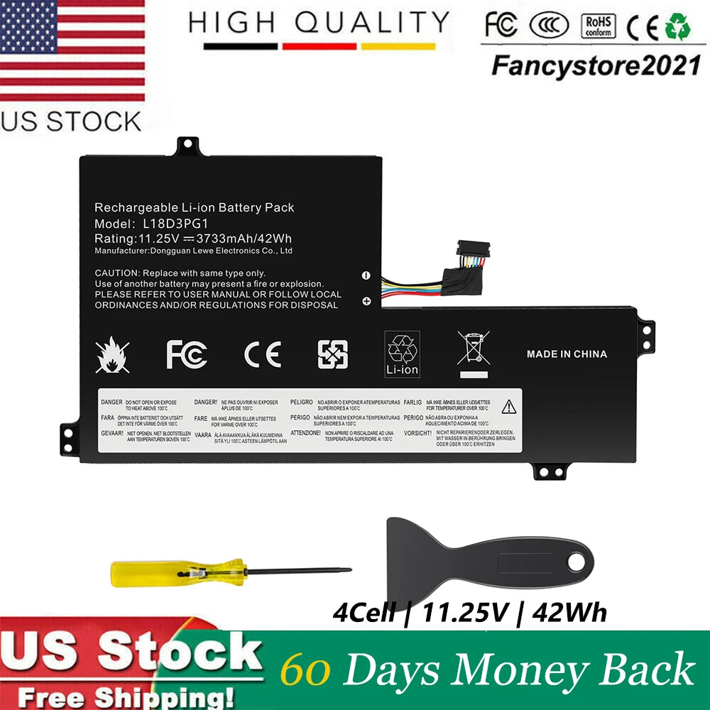 L17M3PB0 L18D3PG1 L17C3PG0 L17L3PB0 Battery For Lenovo Chromebook 100e 300e 500e
