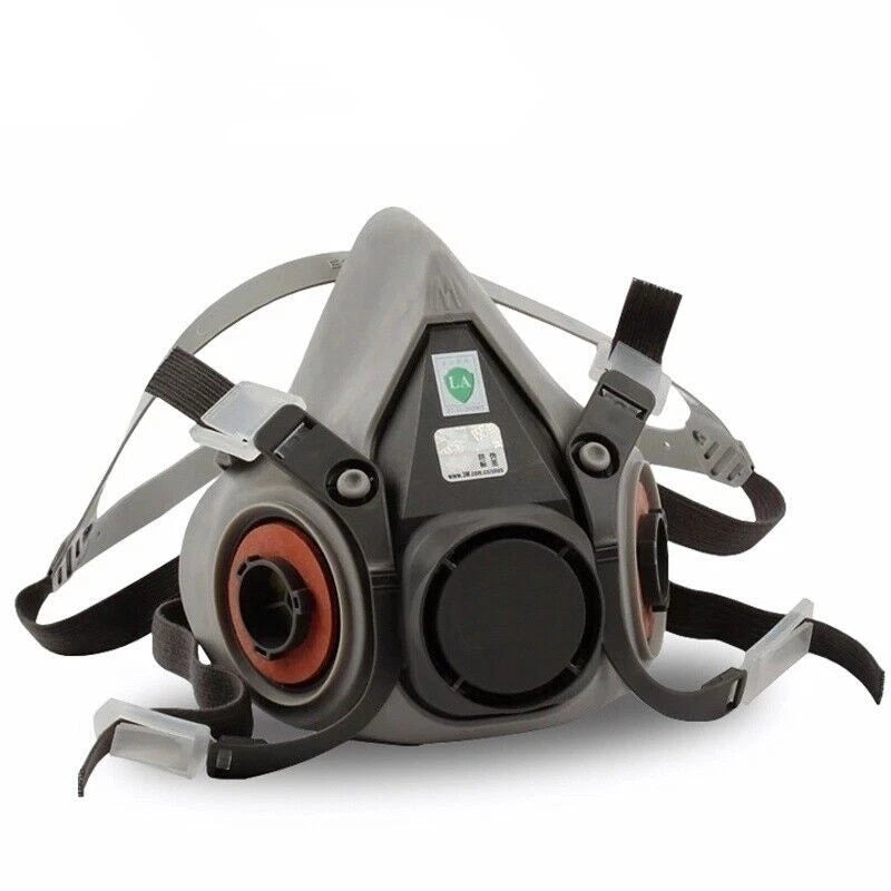 7 IN 1 Half Face Gas Mask for 6200/7502 Gas Painting Spray Protection Respirator