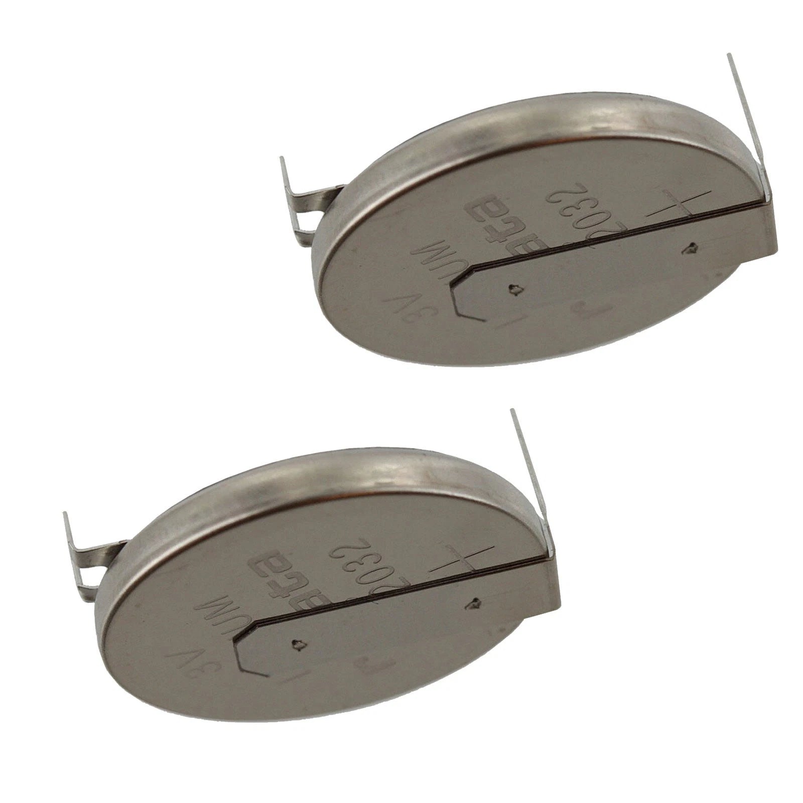 2x CR2032FH1-MFR 3V Lithium Coin Battery HORZ 2-PIN for Pavilion RTC