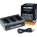Power2000 PT-G5T 3 Bay Professional Battery Charger for GoPro HERO5, AABAT-001