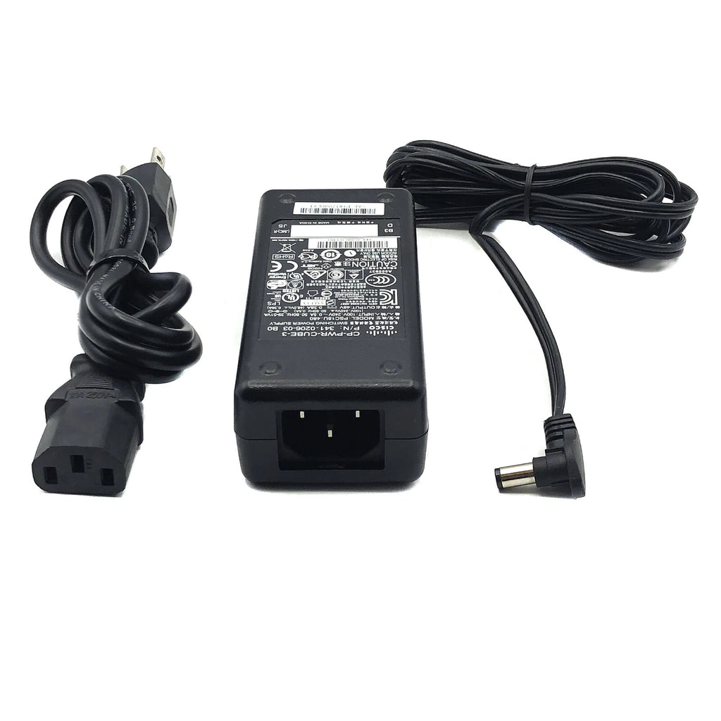 NEW Genuine Cisco 48V AC Adapter Charger PSA18U-480 34-1977-05 380mA OEM